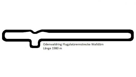 Streckenplan Walldürn